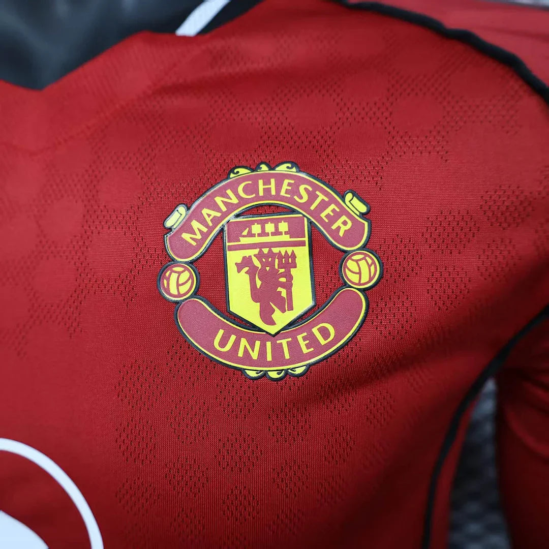 2025/2026 Manchester United Local Manga Larga