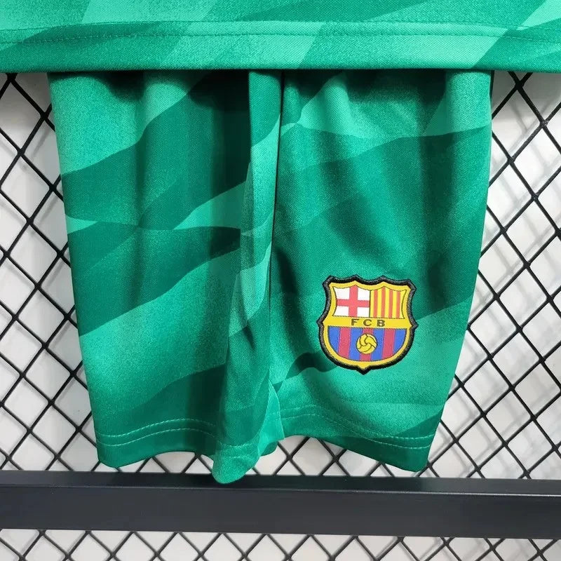 2023/2024 Barcelona Goalkeeper Kit Talla Niño
