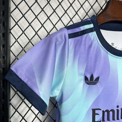 2024/2025 Arsenal Alternativa Visitante Kit Talla Niño