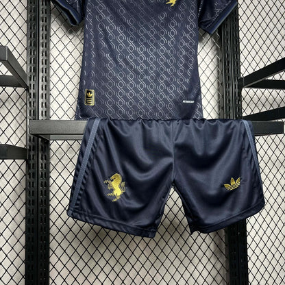 2024-2025 Juventus Alternativa Visitante Kit Talla Niño