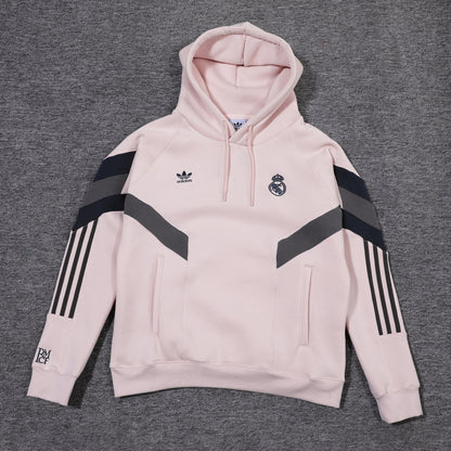 Real Madrid Pink and Grey Chándal