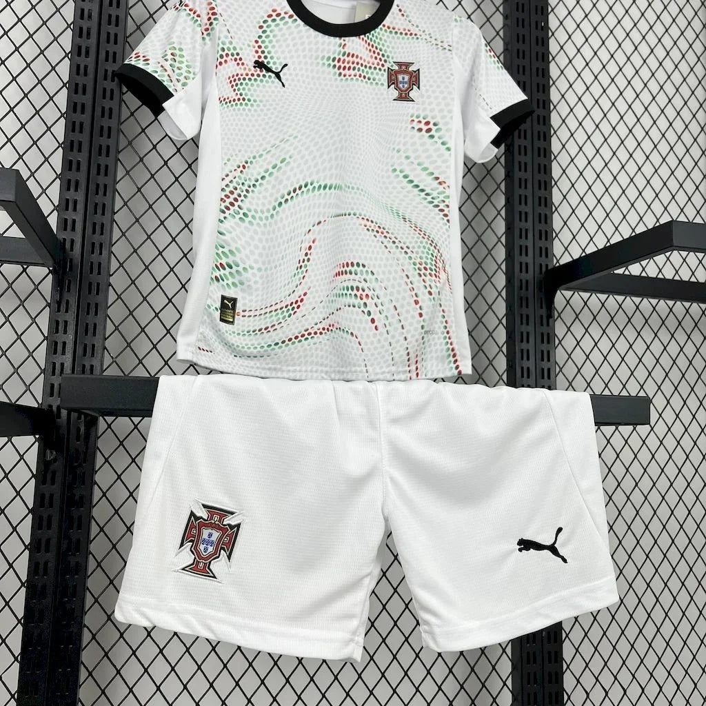 2025 Portugal Visitante Kit Talla Niño