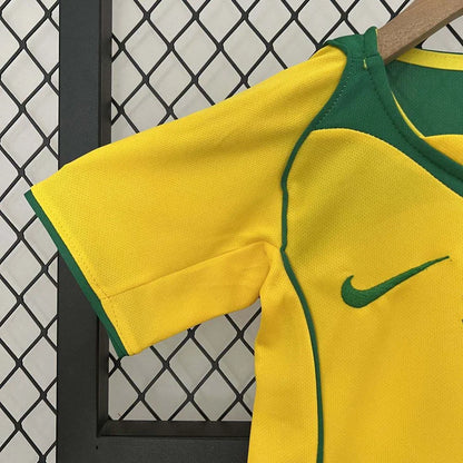 2004 Retro kit Brasil Local Talla Niño