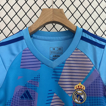 2024/2025 Real Madrid Goalkeeper Kit Talla Niño