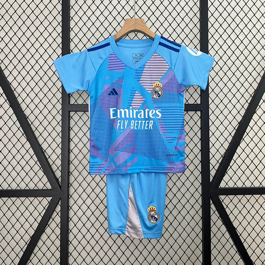 2024/2025 Real Madrid Goalkeeper Kit Talla Niño