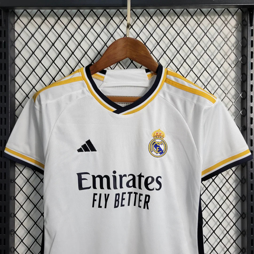 2023/2024 Real Madrid Local Kit Talla Niño