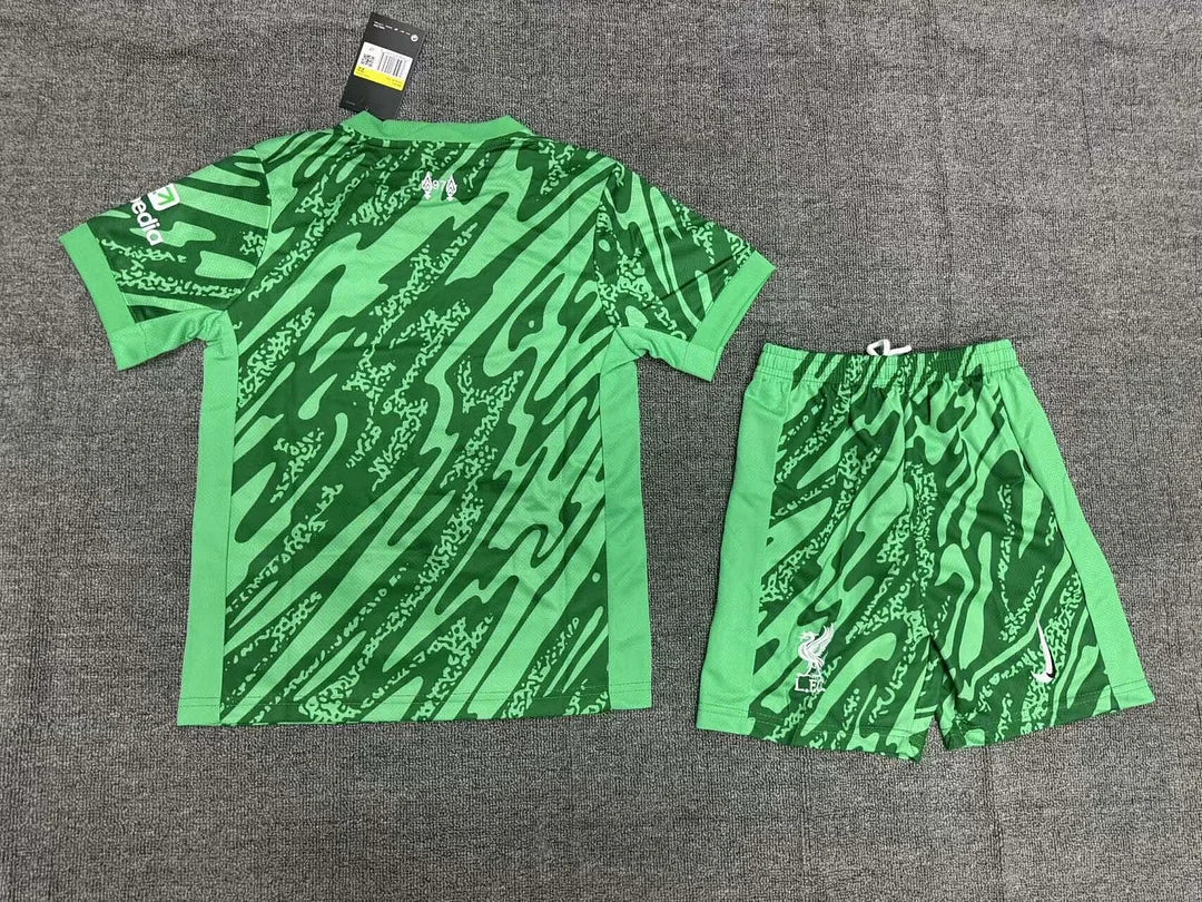 2024/2025 Liverpool Goalkeeper Kit Talla Niño