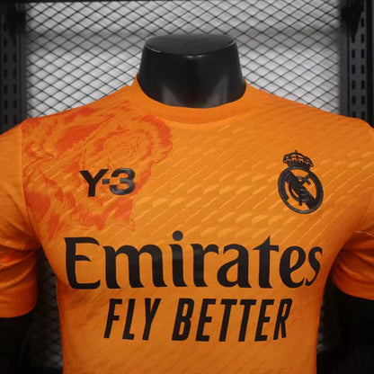 Real Madrid x Y3 2024/2025 4th Kit Orange