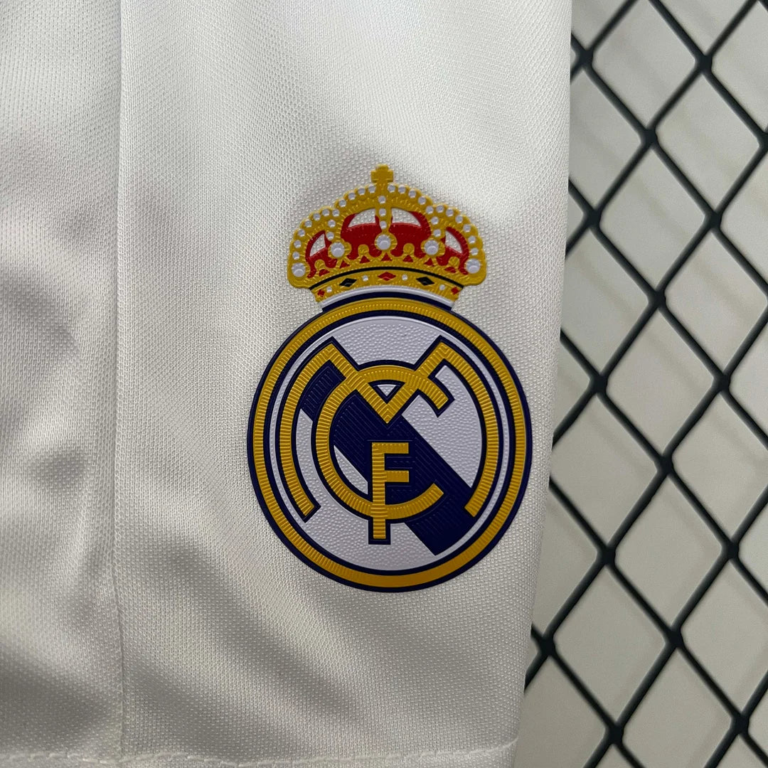 2016/2017 Retro Real Madrid Local Kit Talla Niño