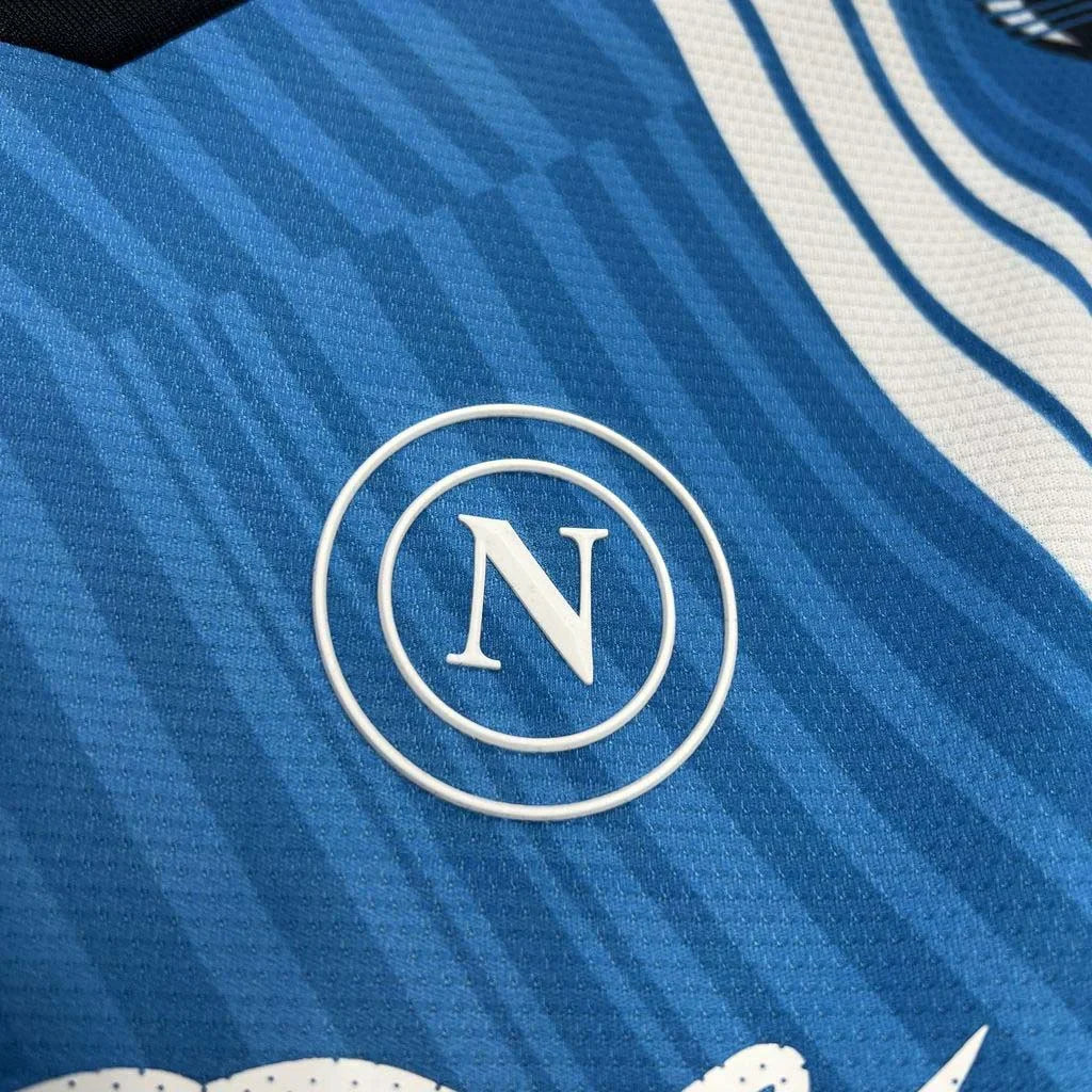 2024-2025 Napoli Pre Match Entrenamiento Wear