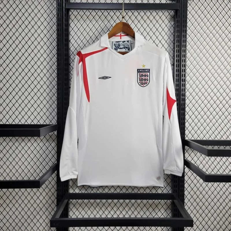 2006 Retro England Local Manga Larga