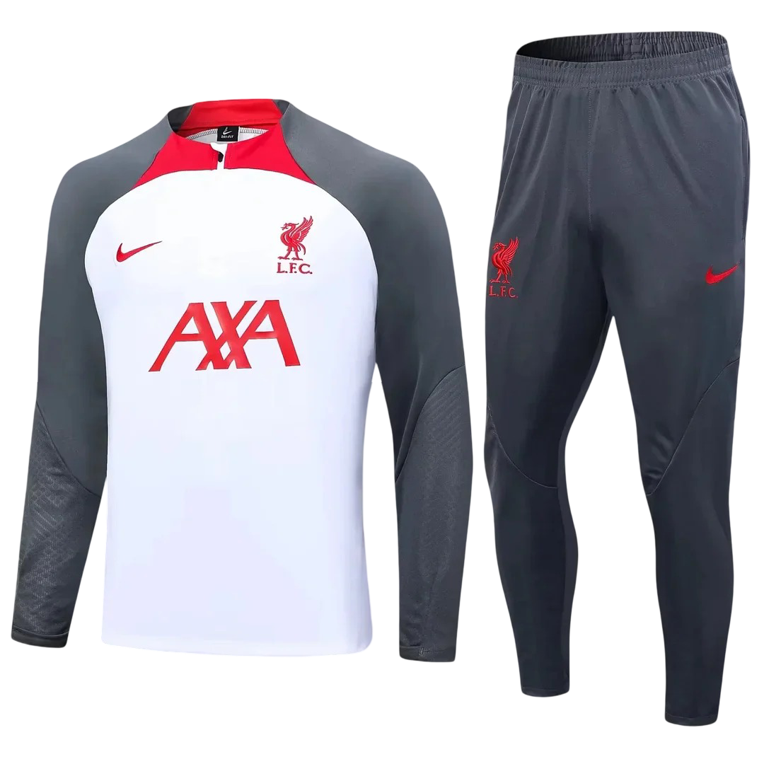 Liverpool White and Grey Chándal