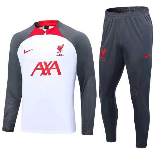 Liverpool White and Grey Chándal