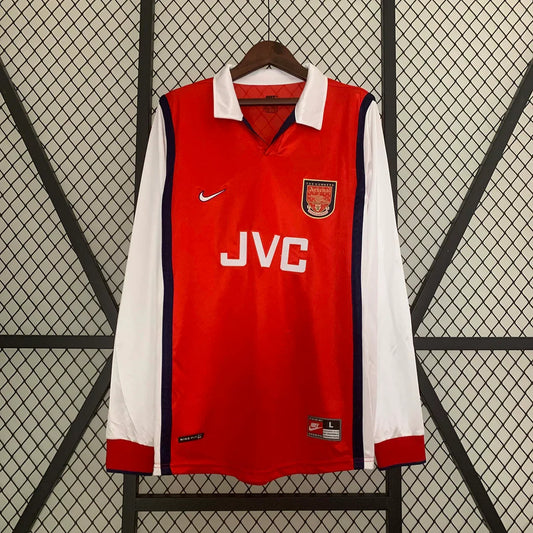 1998-1999 Retro Arsenal Local Manga Larga