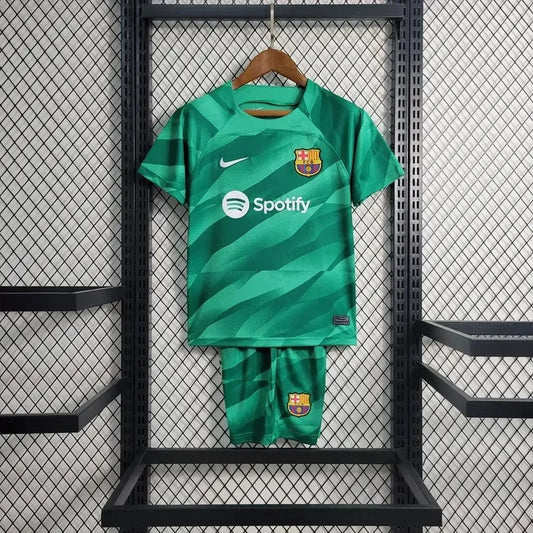 2023/2024 Barcelona Goalkeeper Kit Talla Niño