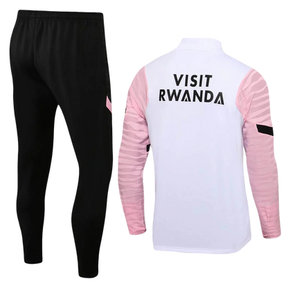 Psg Paris Saint-Germain White and Pink X Black Chándal