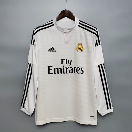 Retro 2014/2015 Real Madrid Local Manga Larga