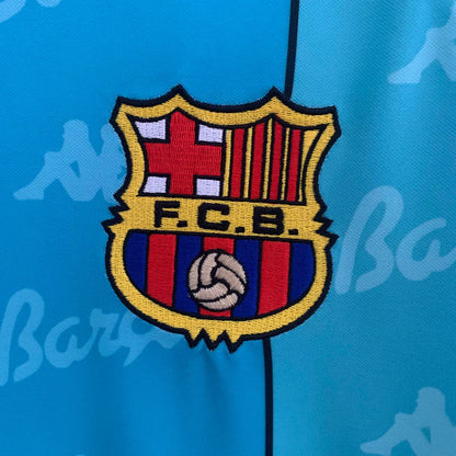 1995-1997 Retro Barcelona Visitante Manga Larga