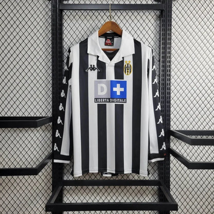 1999-2000 Retro Juventus Local Manga Larga