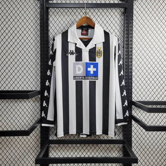 1999-2000 Retro Juventus Local Manga Larga