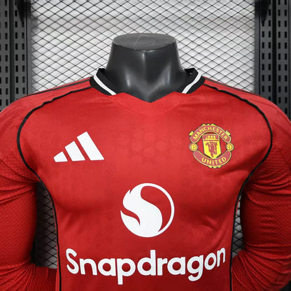 2025/2026 Manchester United Local Manga Larga