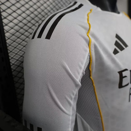 Real Madrid 2025/2026 Local Kit Manga Larga