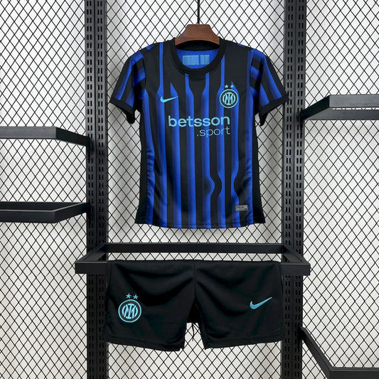 2025/2026 Inter Milan Local Kit Talla Niño