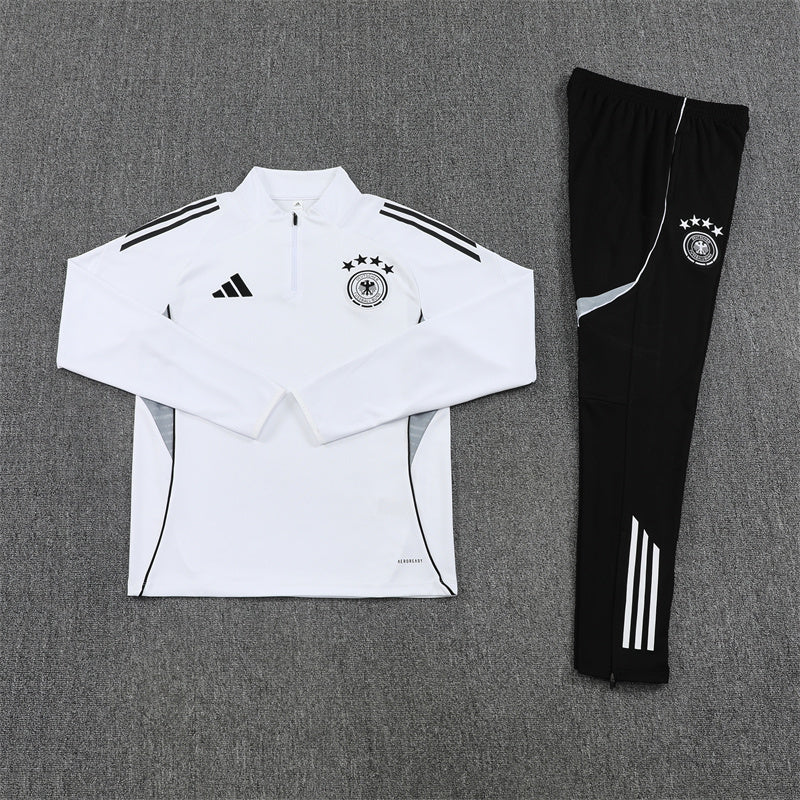 2025/2026 Germany White and Black Chándal