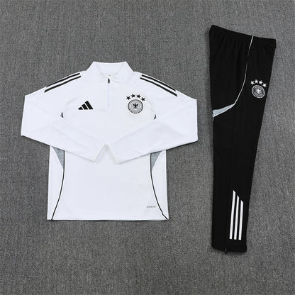 2025/2026 Germany White and Black Chándal