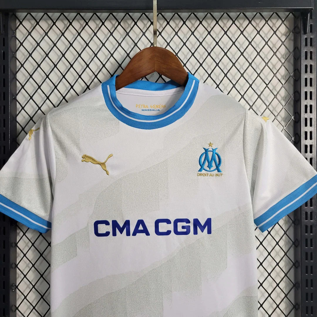 2023/2024 Olympique de Marseille Local Kit Talla Niño