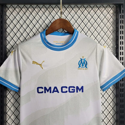 2023/2024 Olympique de Marseille Local Kit Talla Niño