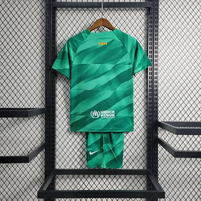 2023/2024 Barcelona Goalkeeper Kit Talla Niño