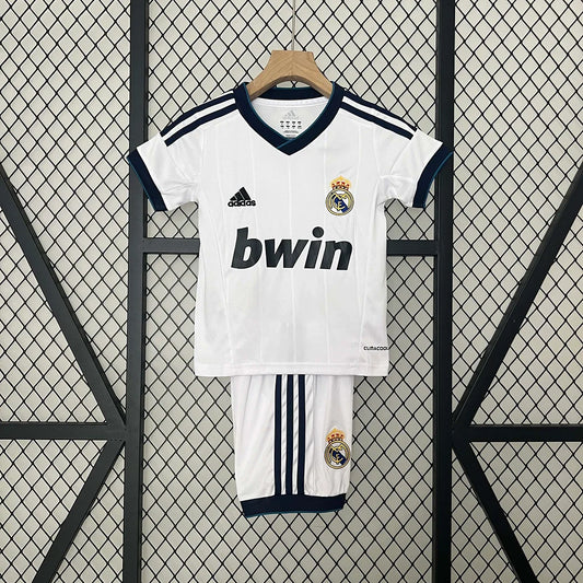 2012/2013 Retro Real Madrid Local Kit Talla Niño