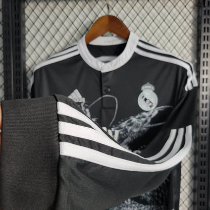 Real Madrid Retro 2014-2015 Alternativa Kit Manga Larga
