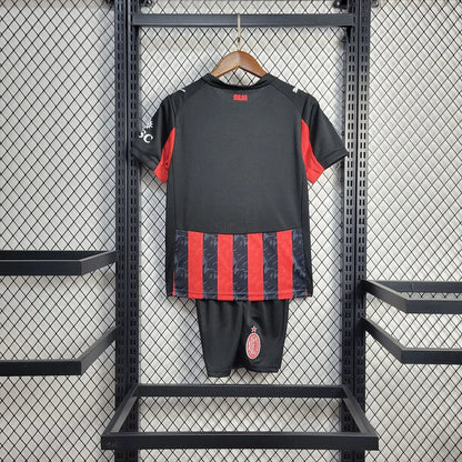 2025/2026 AC Milan Local Kit Talla Niño