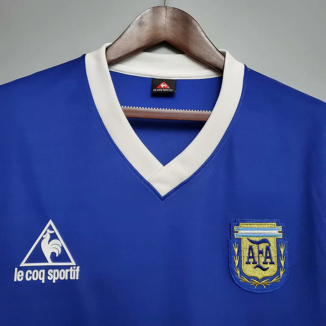 1986 Retro Argentina Visitante