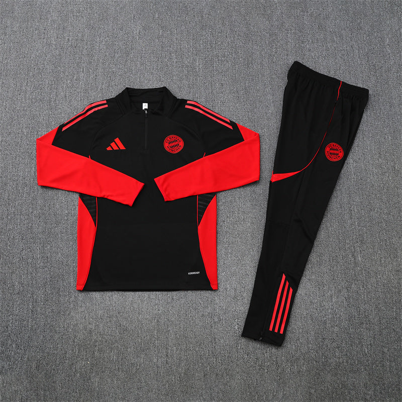 2025/2026 Bayern Munchen Black and Red Chándal