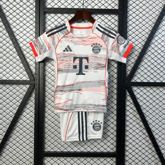 2025/2026 Bayern Munchen Visitante Kit Talla Niño