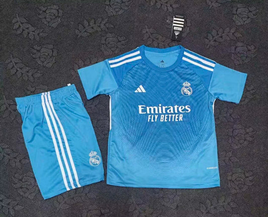 2025/2026 Real Madrid Goalkeeper Kit Talla Niño