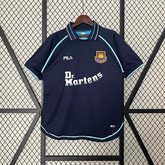 1999-2001 Retro West Ham United Alternativa Visitante