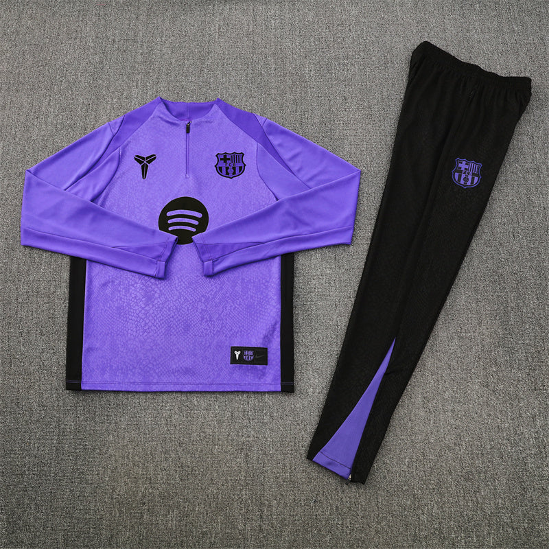 2025/2026 Barcelona Purple and Black Chándal