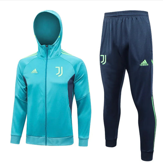Juventus Turquoise and Dark Blue Chándal