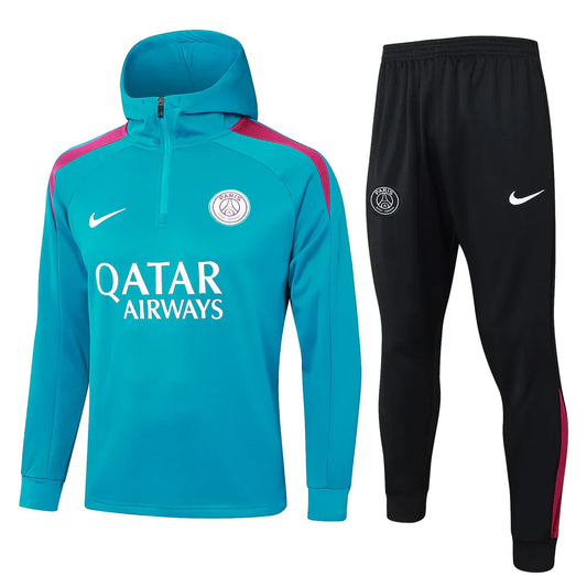 PSG Paris Saint Germain 2024 Turqoise and Black Chándal