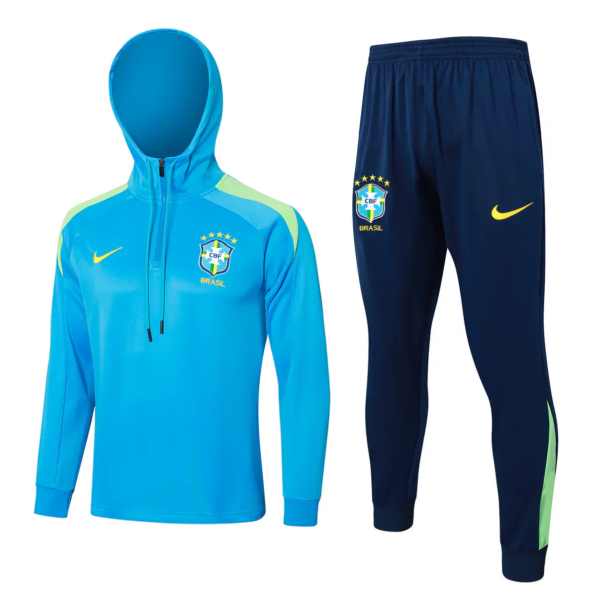 Brasil Light Blue and Dark Blue Chándal