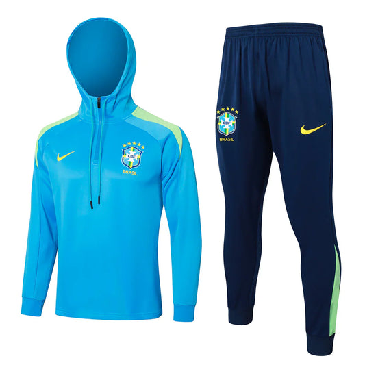 Brasil Light Blue and Dark Blue Chándal