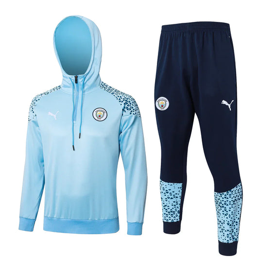 Manchester City Light Blue and Dark Blue Chándal