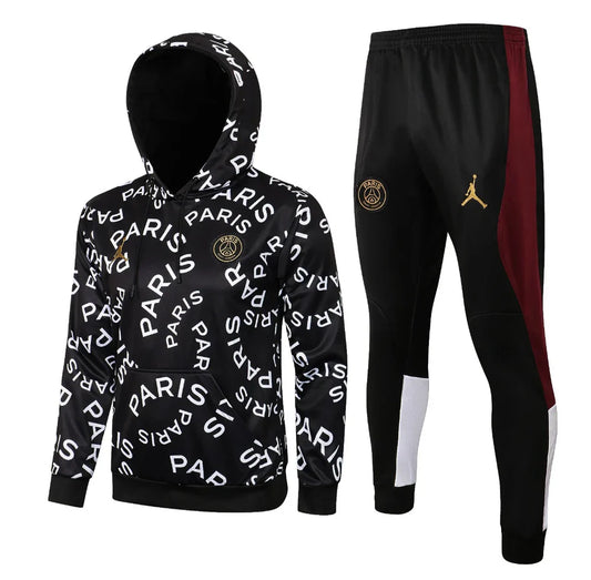 PSG Paris Saint Germain Black and Gold Chándal