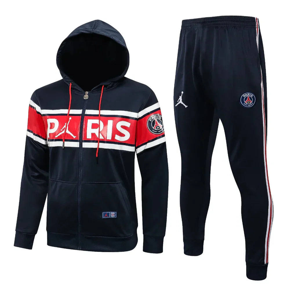 PSG Paris Saint Germain Dark Blue and Red Chándal