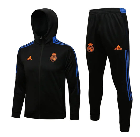 Real Madrid Black and Orange Chándal