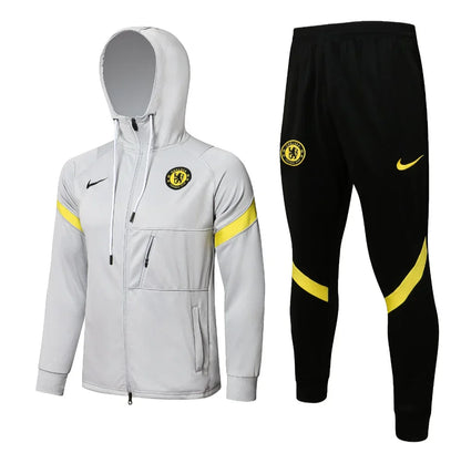 Chelsea FC Grey and Black Chándal